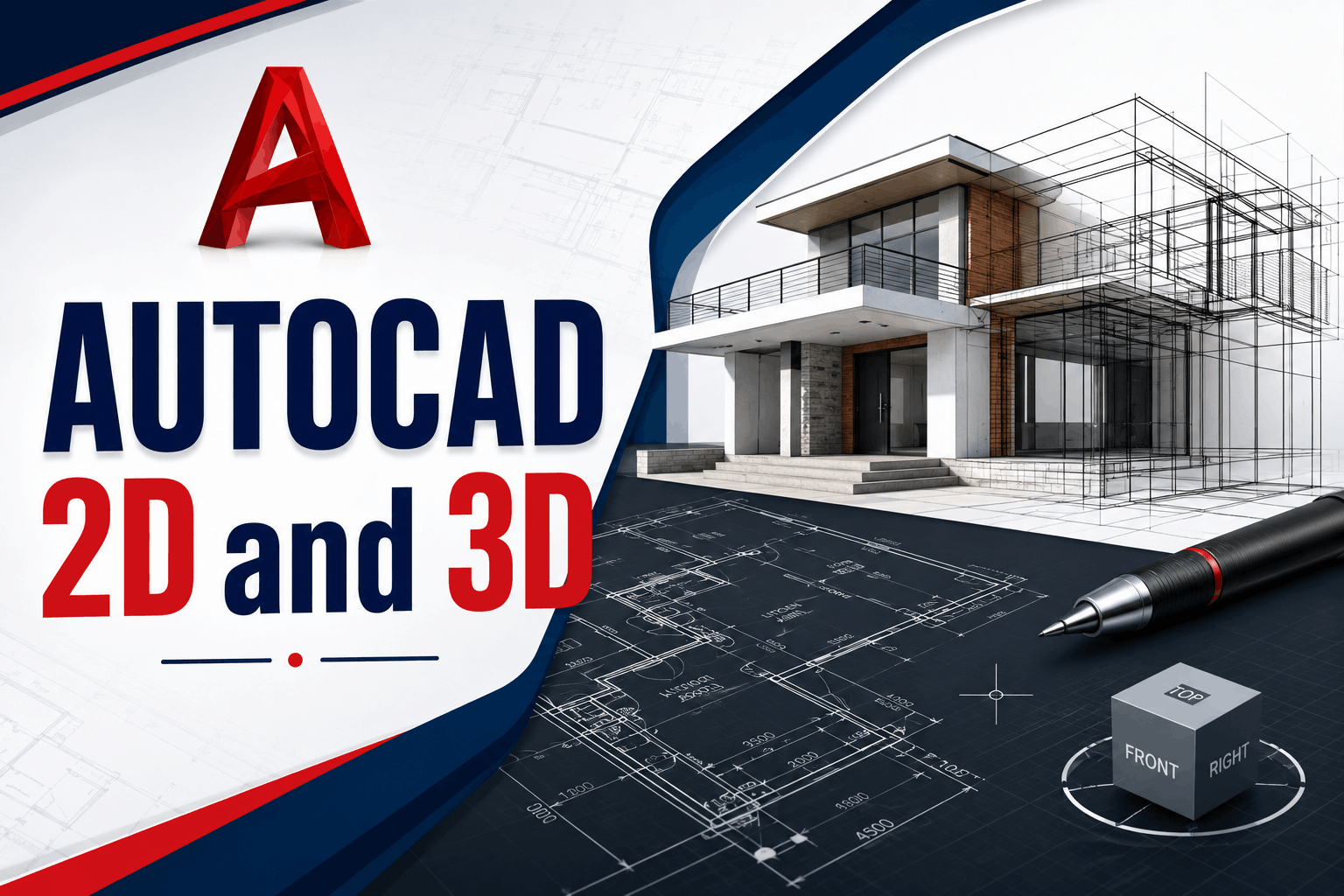 AUTOCAD 2D and 3D